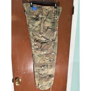 Vintage USA Military Camouflage Combat Trousers Pants Woodland Small-Long